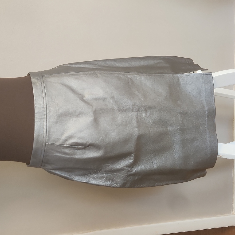 Vintage David Benjamin Leather Skirt